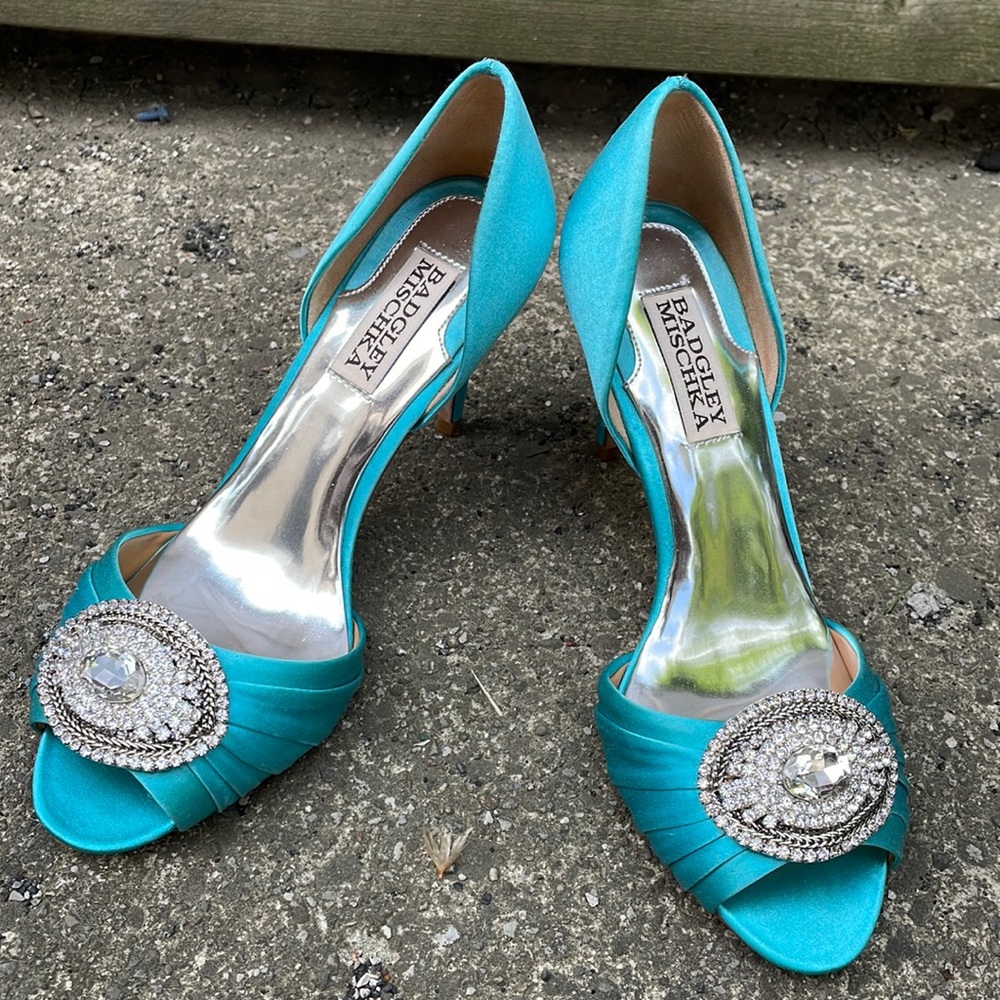 Beautiful Badgley Mischka jewelled heels